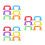 18Pcs Plastic Realistic Simulation Handset Toy for Kids Speech Therapy 6
