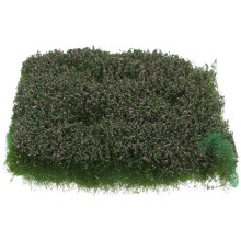 2Pcs Lavender Static Grass Tuft Clusters for Landscape Model and Decor