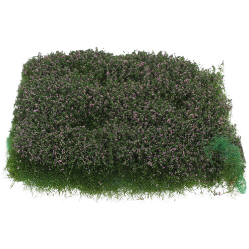 2Pcs Lavender Static Grass Tuft Clusters for Landscape Model and Decor