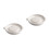 2Pcs Ceramic Food Masher Bowl White Vegetable Fruit Grinding Tool 4