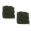 2Pcs Lavender Static Grass Tuft Clusters for Landscape Model and Decor 9