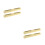 4Pcs Golden Cigar Humidifiers ABS Mini Humidor Fresh Storage Accessory 9