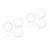 6Pcs Plastic Epoxy Foam Sprayer Tubes White for Sealing and Insulating 9