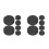 12Pcs Matte Finish Hockey Training Pucks for Precision Control 6