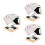 3Pcs Multi Wooden Building Block Tabletop Game for Kids Learning Fun 8