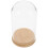 3Pcs Bamboo Base Glass Display Dome for Hydroponic Plant Propagation 2