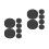 12Pcs Matte Finish Hockey Training Pucks for Precision Control 5