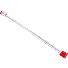 2Pcs Paint Sprayer Pole Extension Stainless Steel Silver Practical