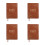 4Pcs Brown Academic Planner Journal Daily Schedule 8