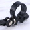 2Pcs Quick Release Seatpost Clamp Black Aluminum Alloy for Fixed Gear 10