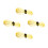 4Pcs Unique Design Bee Wings Plastic Decor for Children Events 4