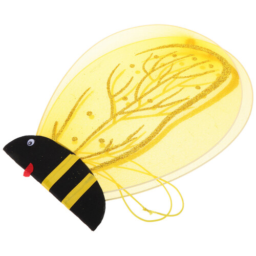 4Pcs Unique Design Bee Wings Plastic Decor for Children Events 2
