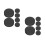12Pcs Matte Finish Hockey Training Pucks for Precision Control 7