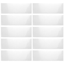 10Pcs Easy Apply Transparent Sandblast Cabinet Lens Replacement Film