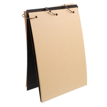 5Pcs Rustic Wooden Wedding Guest Book Coffee Color DIY Engraving Pages