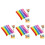 600Pcs Bendable Chenille Wire Craft Sticks Assorted Colors DIY Use 8