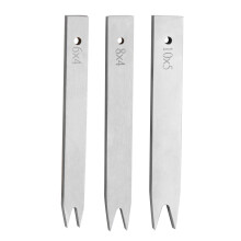 6Pcs Versatile Stitching Punch Set for Wallets Handbags Silver