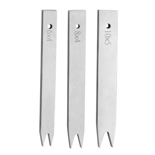 6Pcs Versatile Stitching Punch Set for Wallets Handbags Silver