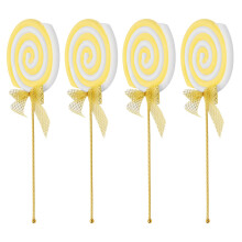 8Pcs Lightweight Foam Large Lollipop Candy Props for Photo and Party
