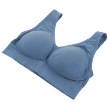 5Pcs Comfortable Sports Bras for Women Sky-Blue High Support Gym Bra