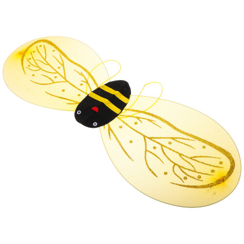 4Pcs Unique Design Bee Wings Plastic Decor for Children Events