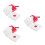 3Sets Plastic Emergency Alert Button for Elderly Bathroom Patient Care 4