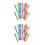 60Pcs Assorted Color ABS Plastic Glue Spreaders for Crafting Precision 4