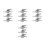 12Pcs Corrosion Resistant Tank Switch for and Atvs 4