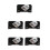5Pcs Black Professional Mat Cutter Adjustable Bevel Tool for Home Use 6