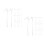 40Pcs White Foam Sprayer Tubes Plastic Nozzle for DIY Use 6
