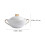 2Sets White Ceramic Soup Cup with Lid Simple Kitchen Tableware 4
