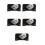 5Pcs Black Professional Mat Cutter Adjustable Bevel Tool for Home Use 9
