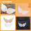 24St Steekbare Engel Vleugels Patch Voor Kleding Tas Decoratie 10
