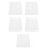 5St Polyester Sliprok Wit Kanten Design Dames Comfortabel Onder 8