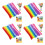 600Pcs Bendable Chenille Wire Craft Sticks Assorted Colors DIY Use 7