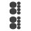 12Pcs Matte Finish Hockey Training Pucks for Precision Control 9