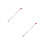 2Pcs Paint Sprayer Pole Extension Stainless Steel Silver Practical 4