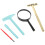 3Sets Precision Archaeology Toy Set Kids Metal Digging Tools Kit 2