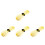 4Pcs Unique Design Bee Wings Plastic Decor for Children Events 8