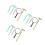3Sets Precision Archaeology Toy Set Kids Metal Digging Tools Kit 9