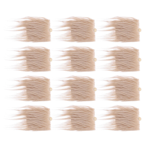 24Sets DIY Gnoom Baarden Pre-Cut Kunstbont Met Details