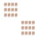 24Sets DIY Gnoom Baarden Pre-Cut Kunstbont Met Details 3