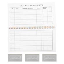 4St Grote Print Register Grijs Leesbaar Met Datumsectie