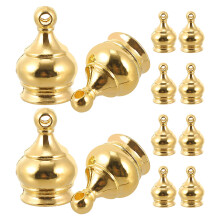 42St Metalen M10 Lamp Finial Gouden Kroonvorm Decoratieve Doppen