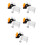 15St Compact Tafelvoetbalspel Plastic Multi Kids Interactief 8