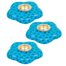 6St Cello Eindpin Rust Abs+eva Antislip Mat Universeel Multi Kleur