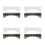 8St Haarstyling Organizer Met Clippershouder En Kammen Ps Multi 8