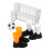 15St Compact Tafelvoetbalspel Plastic Multi Kids Interactief 3