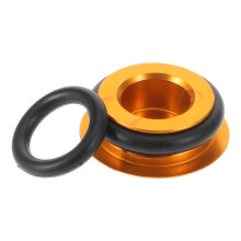 4Sets Gouden Crankcover Fietsonderdeel Outdoor Gebruik Licht Aluminium