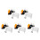 15St Compact Tafelvoetbalspel Plastic Multi Kids Interactief 7